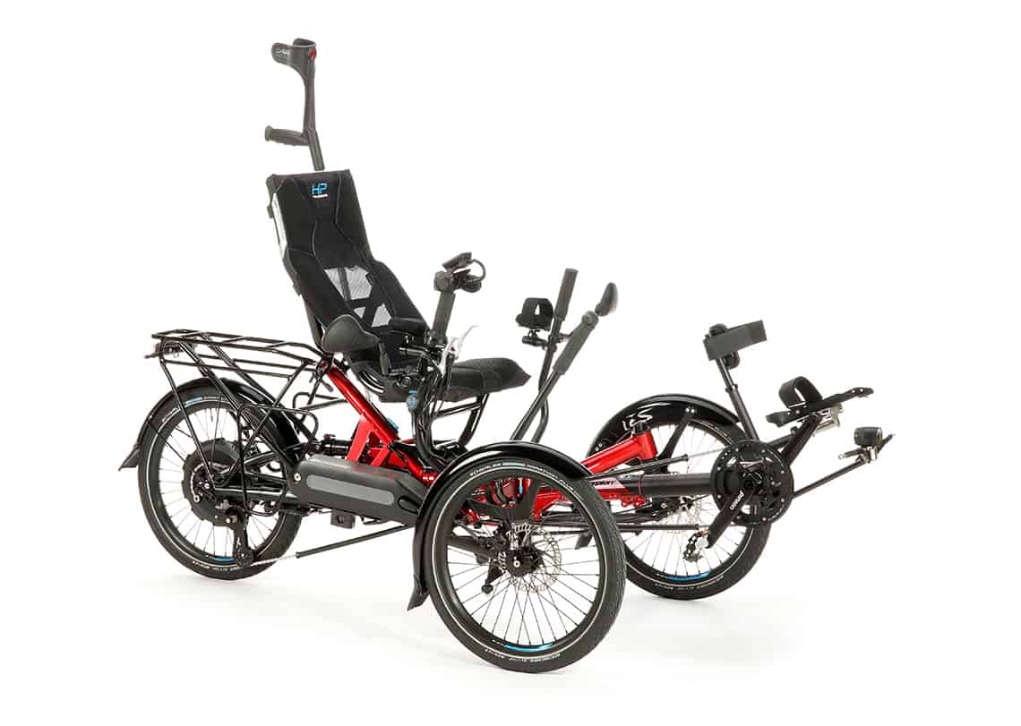 recumbent trike for seniors and handicapped persons scorpion plus 20