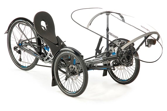 Schutzblech für Hinterrad 20  inkl. Halterung - LANZTEC Dreiräder für  Erwachsene